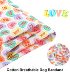 ARING PET Valentine's Day Dog Bandana-Cute Heart Pet Bandanas, Soft Holiday - Image 2
