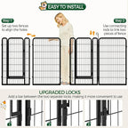 Yaheetech Dog Playpen Outdoor, 47 inch 32 Panels Dog Pen Indoor Heavy Duty - Image 6