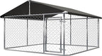 Outdoor Dog Enclosure Heavy Duty Dog Kennel House Mesh Dog Big Cage Pet Kennel by ATTAV
