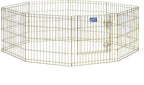MidWest Homes for Pets Folding Metal Puppy / Dog Exercise Pen, Indoor/Outdoor - Image 2