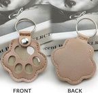 Dog Hair Keychain, Leather Pet Hair Collector Keychains, Pet Fur Keepsake Gift - Image 4
