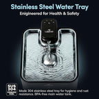 Cat Water Fountain Cordless, 88oz/2.6L Wireless Pet Water Fountains - Image 2