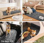 FUNNY FUZZY Pet Couch Covers for Sofa, Flannel Dog Couch Cover for Dogs Washable - Image 5