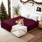Waterproof Dog Bed Cover, Non-Slip Dog Blanket by CYCMACOHOME