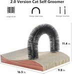 FUKUMARU Cat Self Groomer, 2.0 Version Cat Arch Face Scratcher - Image 2