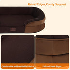 Dwanton Orthopedic Dog Bed for Extra Large Dogs - Image 5