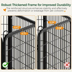 Yaheetech Dog Playpen Outdoor, 24 inch 24 Panels Dog Pen Indoor Heavy Duty - Image 8