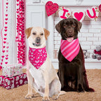Valentines Dog Bandana St Patricks Day and Easter Dog Bandana Small 3PCS - Image 4