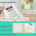 Thin Cat Door for Windows, Pet Doors and Sliding Door, Safety Pet Door - Image 7