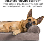 Furhaven Orthopedic Dog Bed for Medium/Small Dogs w/ Removable Bolsters & - Image 11