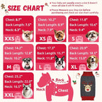 Dog Christmas Sweater Xmas Pet Clothes Cute Gray Reindeer Holiday Puppy Cat - Image 8