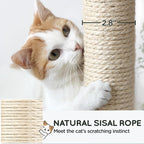 Yaheetech Cat Tree Cat Tower, 63in Multi-Level Cat Tree - Image 6