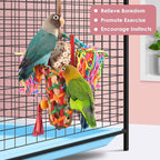 KATUMO Bird Toys Parakeet Toy Cockatiel Shredding Chew Conure Foraging Sola - Image 5
