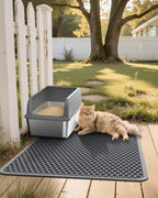 Cat Litter Mat - 23.2'' x 14.6'' Small Litter Trapping Mat, Waterproof - Image 7