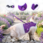 Kitty Harness and Leash for Walking Escape Proof Breathable Mesh Fabric - Image 3