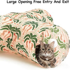Tempcore Pet Cat Tunnel Tube Cat Toys 3 Way Collapsible, Cat Tunnels - Image 4