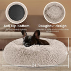 Dogs Bed for Small Dogs, Anti-Anxiety Washable Round Bed - Image 3