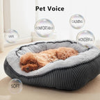 SIWA MARY Medium Dog Bed for Medium Large Dogs, Rectangle Dog Bed Medium Size - Image 2
