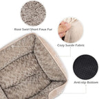 INVENHO X-Large Dog Bed for Large Medium Small Dogs Rectangle Washable Dog Bed - Image 4