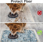 Pet Food Mats for Floor, Absorbent Dog Mat for Food and Water Dispenser Mat - Image 4