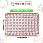 SHENLIU 18 Pcs Fleece Pet Blanket, 9 Style Small Fleece Pet Blanket Soft Warm - Image 2
