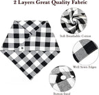 Christmas Plaid Dog Bandana - Image 4