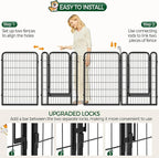 Yaheetech Dog Playpen Outdoor, 40 inch 32 Panels Dog Pen Indoor Heavy Duty - Image 5