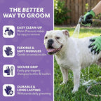 H HandsOn Pet Grooming Gloves - Image 5