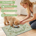 famibay Dog Food Mat, Absorbent Cat Dog Mats - Image 6