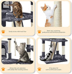Yaheetech 79in Multi-Level Cat Trees Indoor Cat Tower - Image 6