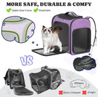 Pawtners Dog Carrier Backpacks Large Cat Backpack - Image 4