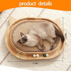 Wooden Interactive Cat Scratcher Toy - Image 2