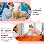 PUMYPOREITY Cat Hair Sticky Shirt – Breathable & Lightweight, Prevents Licking - Image 4
