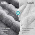 Orthopedic Dog Bed for Large Size Dog, Soft and Warm Faux Fur Extra Large Sofa - Image 9
