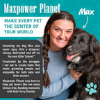 Maxpower Planet Pet Grooming Rake and Mini Pet Hair Remover Tool, Undercoat Rake - Image 9