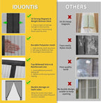 Magnetic Screen Door- Fit for Door Size:36x80 Inch, Screen Itself Size:38"x82" - Image 5