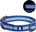 Blueberry Pet Medium Dog Collar in Reflective Navy Blue | Adjustable Classic - Image 5