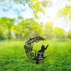 Pet Grave Markers Cat, Metal Memorial Plaques - Image 4
