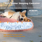 Calming Dog Bed for Medium Dogs Washable Donut 30 inches Anti-Slip Pet Bed - Image 3