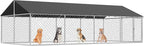 Outdoor Dog Enclosure Heavy Duty Dog Kennel House Mesh Dog Big Cage Pet Kennel by ATTAV
