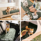 FUNNY FUZZY Pet Couch Covers for Sofa, Washable Dog Couch Cover Protector for - Image 5