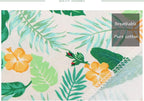 ARING PET Summer Dog Bandanas, Autumn Leaf Floral Kerchief Triangle Bibs Scarf - Image 2