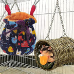 Dnoifne Sugar Glider Hanging Bed House, Sugar Glider Hamster Sleeping Pouch - Image 4