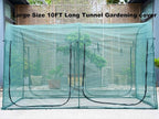 Poray Large Tunnel 10FTx6FT Plant Netting Cover, 6FT Tall Crop Cage Tomato - Image 2