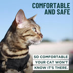 Houdini™ Escape Proof Cat Harness and Leash Set by OutdoorBengal – Turquoise - Image 4