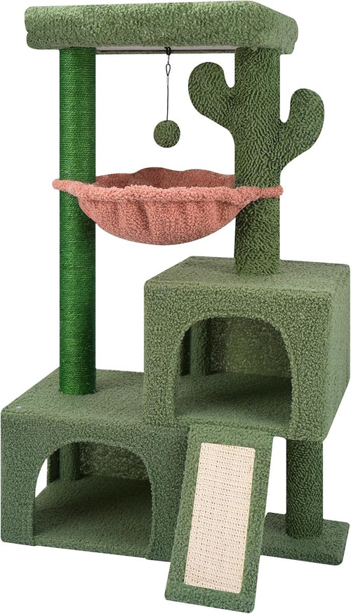 37.4" Cactus Cat Tree Tower by AIWIKIDE