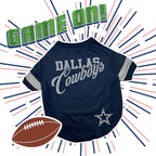 NFL Dallas Cowboys T-Shirt for Dogs & Cats, Medium. Football Dog Shirt for NFL - Image 4