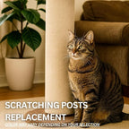 Cat Scratch Mat, 23.6’’ x 11.8’’ Wall Corner Stracther, Versatile Self-Adhesive - Image 7