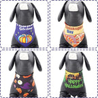 30 Pcs Halloween Thanksgiving Dog Bandanas Bulk 33 Inch XXL Stitch Dog Bandanas - Image 4