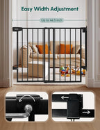 Babelio 29.7-46.5" No Bottom Bar Baby/Dog Gate - Image 5